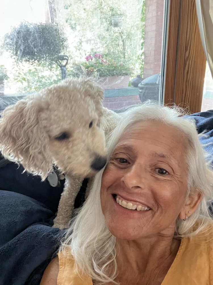 Kate Borger with Oliver